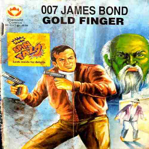 James bond and Gold Finger