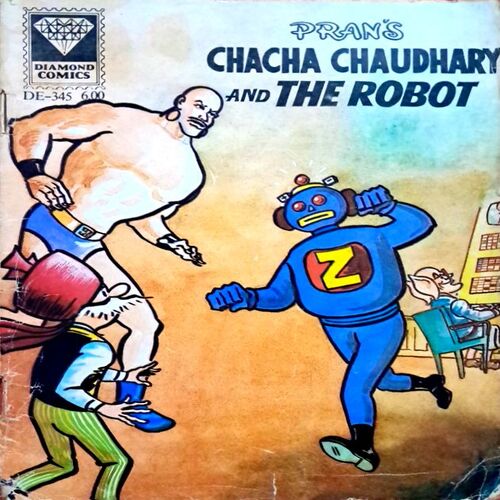 Chacha Chaudhary and the robot