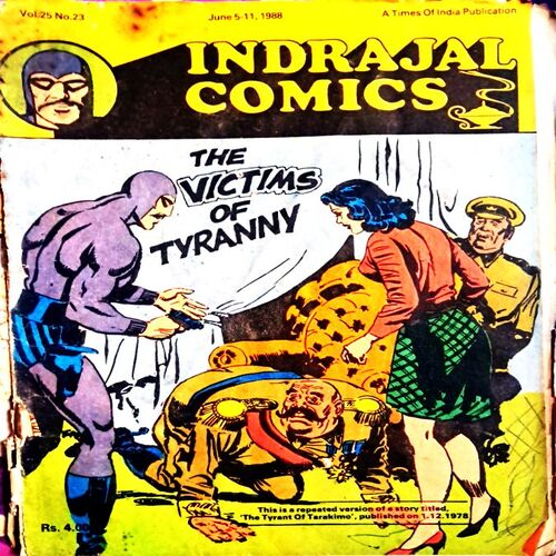 The Victims of Tyranny Phantom(Indrajaal Comics)