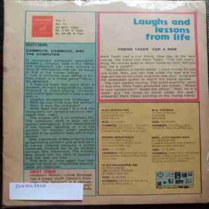 Laughs And Lessons From Life ( 20-may-1982)