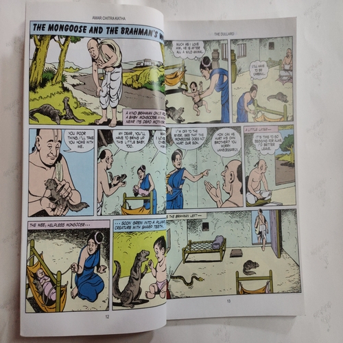 ( 3 in 1 Single Binding ) :- More Tales From The Panchatantra .[ 1.) The Dullard , 2.) Crows And Owls And The Greedy Mother -In-Law ].