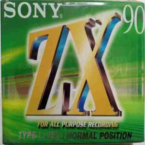 Sony ZX90 ( For All Purpose Recording . IEC/Normal Position )