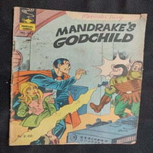 Mandrake's Godchild . ( Front Cover & First Page Upper Side Little Cut But Not Impack In Story ) .