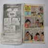Tinkle No.331 . ( Meet The Wagtail , The Fortune Of Chang,Wang And Kuang , The Temple Thieves & The Tale Of A Nail ) .Back Cover Upper Side Corner Cut .