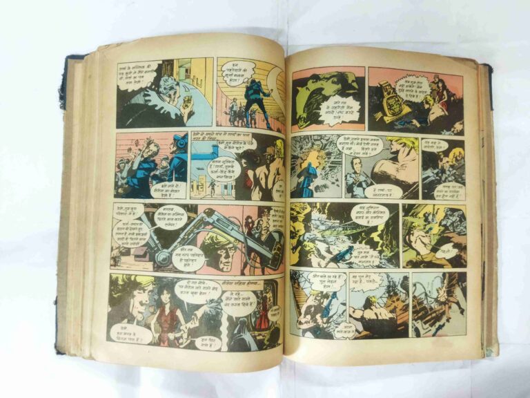 (INDRAJAL COMICS) (13 IN 1 SINGLE BINDING) 1.> MONGO KE VIDROHEE, 2.>ANJEER KA AATANK , 3.> PRET KEE MAAYA (BHAAG-1), 4.> PRET KEE MAAYA (BHAAG-2), 5.>CHUDAIL KA CHAKKAR, 6.> JANGALEE DASTA, 7.> TASKARON KA ADDA, 8.> LANGADA AATANK, 9.> DAANAV DERA, 10.> BAUNON KA RAHASY, 11.> KHOONEE UTTARAADHIKAAREE, 12.> TAIRATEE AAG, 13.> KHOONEE SAUDA.