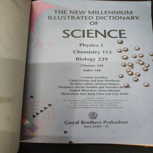 The New Millennium illustrated Dictionary Of Science .