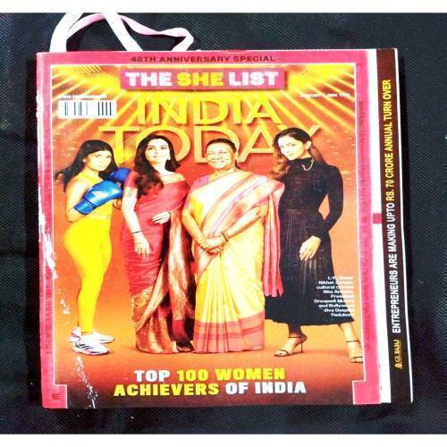 India Today : The She List ( 48th Anniversary Special 2023 ) .